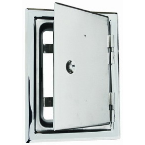 Komínové dvierka plynotesná DKG7 / biela