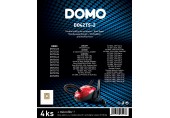 DOMO Vrecká do vysávača 4 ks, textilné, 4 l DO42TS-2
