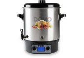 DOMO Zavárací hrniec, nerez s LCD - 2 otvory - plastový kohút DO42328PC