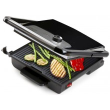 DOMO Cool Touch Kontaktný gril panini 2000W, čierny DO9245G