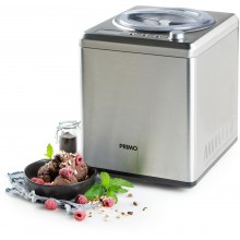 PRIMO Zmrzlinovač s kompresorom - nerezový 2l/180W PR408IM