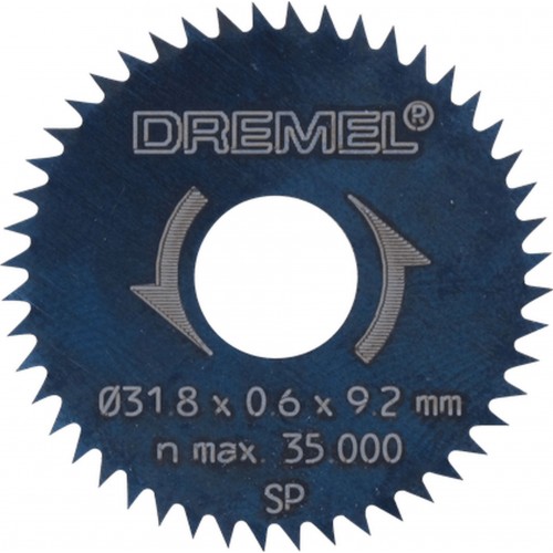 DREMEL Pílový kotúč na pozdĺžne aj priečne rezy 31,8 mm 2 ks 26150546JB
