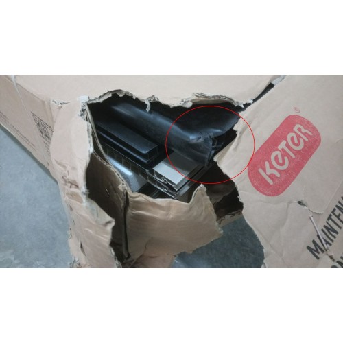 VÝPREDAJ KETER SCALA 6 x 8 záhradný domček, 185x237x227cm, svetlo hnedá 17202394 POŠKOENÉ!