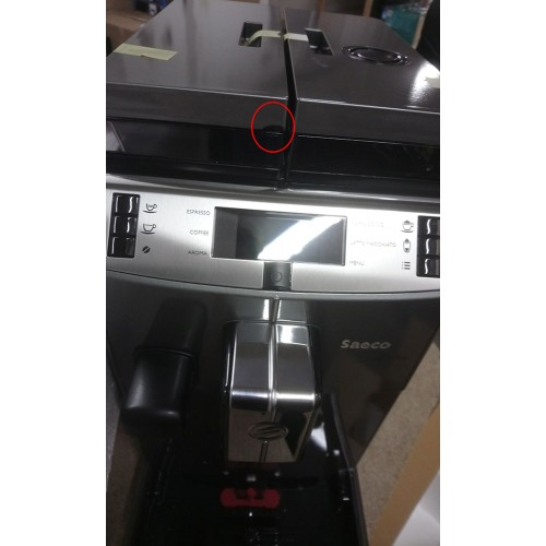 VÝPREDAJ SAECO LIRIKA OTC Kávovar, strieborná/čierna 10004768 ZLOMENÝ PLAST!!!