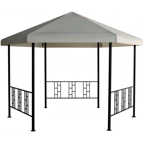 Záhradný altánok DU416-2 s kovovou konštrukciou DU320/11