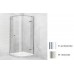 Villeroy & Boch Subway Sprchovací kút 100x190, štvrťkruh, pravý, s 1 dverami, pochrómované