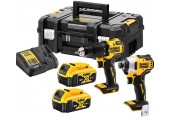 DeWALT DCK2062M2T Combo sada DCD709 + DCF809 (18V, 2 x 4,0Ah) kufor TSTAK