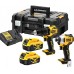 DeWALT DCK2062M2T Combo sada DCD709 + DCF809 (18V, 2 x 4,0Ah) kufor TSTAK