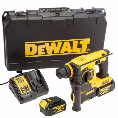 DeWALT DCH253M2 Aku kombinované kladivo SDS-Plus 2,1J (18V/2x4.0Ah) Kufor