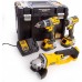 DeWALT DCK383P2T Aku Kombo sada DCD796 + DCF887 + DCG412, 18V XR 2x5,0AH, TSTAK