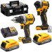 DeWALT DCK2051E2T Aku súprava náradia (DCD800+DCF850+18v/2x1,7Ah PowerStack) Tstak