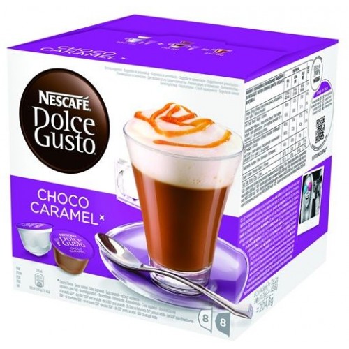 Kapsule Nescafé Choco Caramel 16 ks k Dolce Gusto
