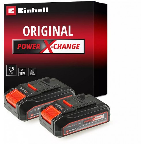 Einhell 2×18V 2,5Ah PXC-Twinpack CB Batérie 4511524