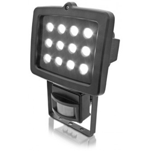 ERBA LED reflektor 12 POWER LED s pohybovým čidlom ER-25120 ERBA LED reflektor 12 POWER LED s pohybovým čidlom ER-25120