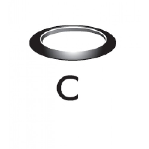 Ružica DN 80 pre kachle na pelety EROS80N