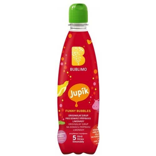 ETA Bublimo sirup Jupí, Funny Bubbles ETA Bublimo sirup Jupí, Funny Bubbles