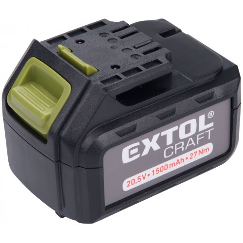 EXTOL CRAFT batérie akumulátorová, 20V Li-ion, 1500mAh 402440E