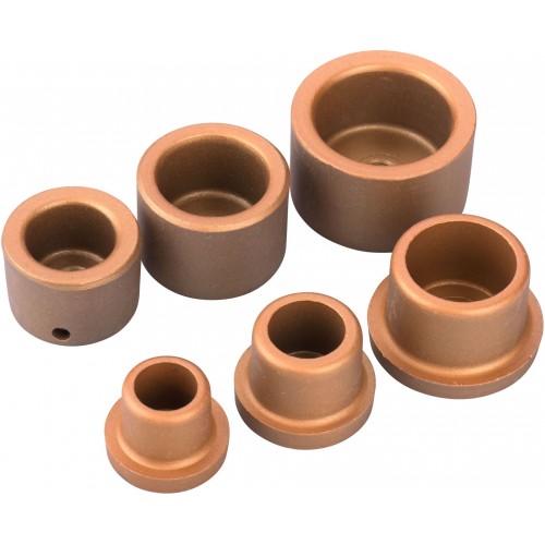 EXTOL CRAFT nástavce párové pre polyfúznou zváračku, sada 3ks, 20-25-32mm 419320A