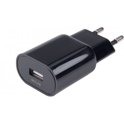 EXTOL ENERGY nabíjačka USB, 2,4A, 12W, 100-240V 42086