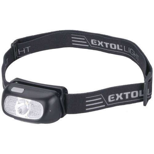 EXTOL LIGHT čelovka 130l CREE XPG, nabíjací, USB, dosvit 40m, 5W CREE XPG LED 43181 EXTOL LIGHT čelovka 130l CREE XPG, nabíjací, USB, dosvit 40m, 5W CREE XPG LED 43181