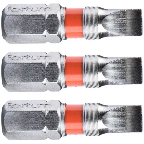 FORTUM-KITO hrot plochý sada 3ks, 5x25mm, S2 4741105 FORTUM-KITO hrot plochý sada 3ks, 5x25mm, S2 4741105