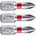 FORTUM-KITO hrot krížový phillips, sada 3ks, PH 1x25mm, S2 4741201