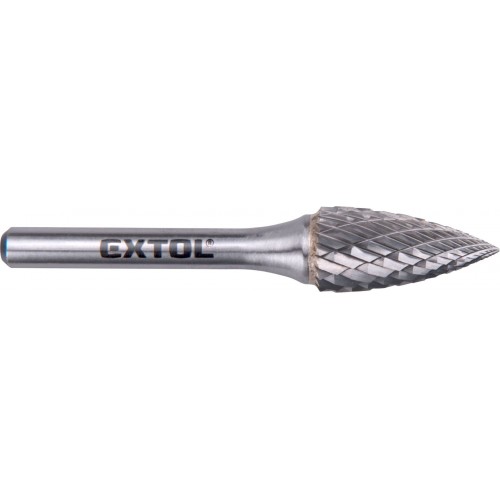 EXTOL INDUSTRIAL fréza karbidová, ostrý oblúk, pr.12x25mm / stopka 6mm 8703765 EXTOL INDUSTRIAL fréza karbidová, ostrý oblúk, pr.12x25mm / stopka 6mm 8703765