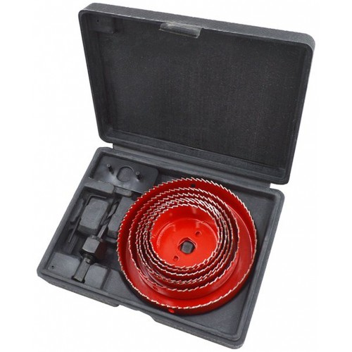 EXTOL PREMIUM vrtáky vykružovacia korunkové, 7průměrů 64-127mm 8801607