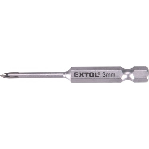 EXTOL PREMIUM vrták na sklo a keramiku karbidový, 3mm 8801883