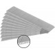 EXTOL PREMIUM brity ulamovacie so zúbkovým ostrím, 25mm, 10ks, SK5 8855097