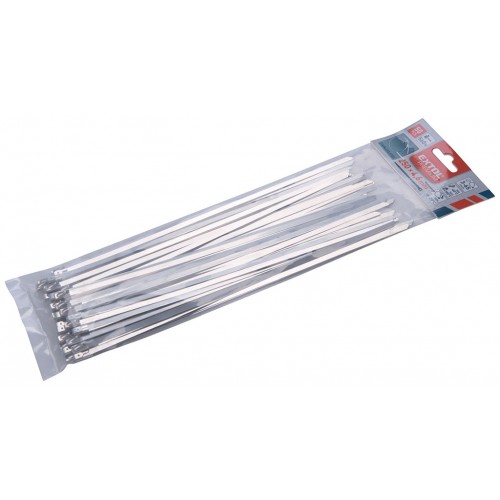 EXTOL PREMIUM pásky sťahovacie NEREZ, 250x4,6mm, 50ks 8856276