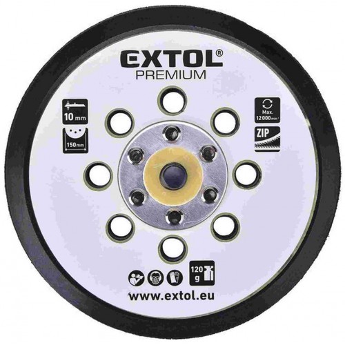 EXTOL PREMIUM nosič kotúčov, suchý zips, 150mm 8865038A EXTOL PREMIUM nosič kotúčov, suchý zips, 150mm 8865038A