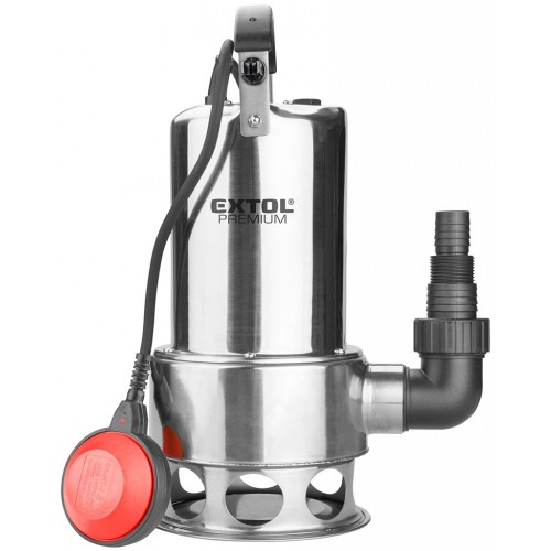 EXTOL PREMIUM čerpadlo ponorné kalové, nerezové telo, 1100W, 1600L / h, 15m kábel 8895016 EXTOL PREMIUM čerpadlo ponorné kalové, nerezové telo, 1100W, 1600L / h, 15m kábel 8895016