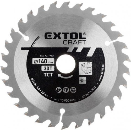 EXTOL CRAFT kotúč pílový s SK plátkami, 185x1,4x30mm 19107 EXTOL CRAFT kotúč pílový s SK plátkami, 185x1,4x30mm 19107