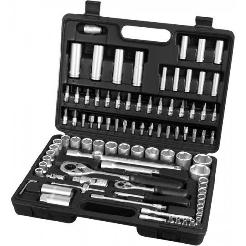 EXTOL PREMIUM kľúče nástrčné, sada 94ks, CrV, 1/4 ", 1/2" 65252