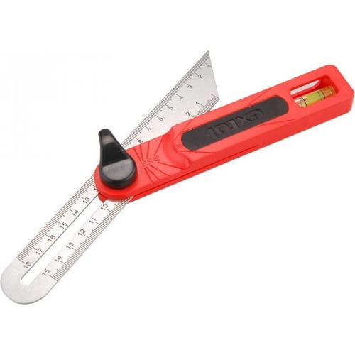 EXTOL PREMIUM pokosník nastaviteľný nerez, predznačené uhly: 15-30-45-60 ° 8825110