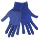EXTOL CRAFT rukavice z polyesteru s PVC terčíkmi na dlani, veľkosť 10 "99715