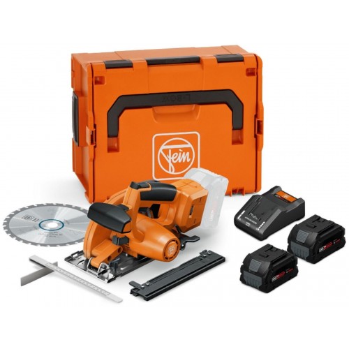 FEIN F-IRON Cut 57 AS Set Kompaktná aku ručná kotúčová píla na kov (18V/2x8,0Ah) 71360462