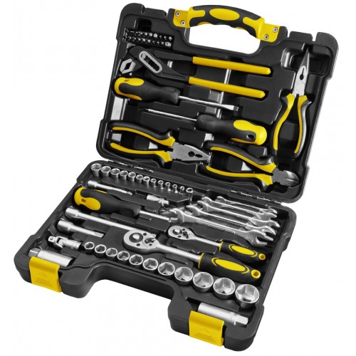 FIELDMANN FDG 5003-65R Sada náradia 1/4“ a 3/8“, 65 ks 50001387