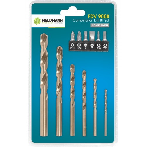 FIELDMANN FDV 9008 Sada vrtákov a bitov 12ks 50001375