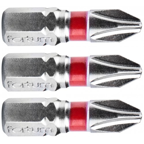 FORTUM-KITO hrot krížový phillips, sada 3ks, PH 2x25mm, S2 4741202
