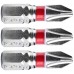 FORTUM-KITO hrot krížový phillips, sada 3ks, PH 2x25mm, S2 4741202