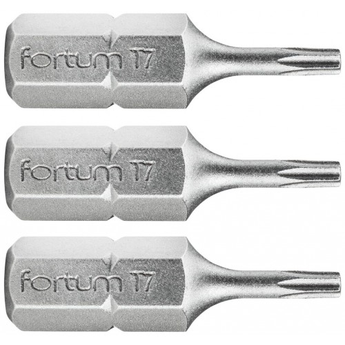 FORTUM-KITO hrot TORX, sada 3ks, T 7x25mm, S2 4741407 FORTUM-KITO hrot TORX, sada 3ks, T 7x25mm, S2 4741407