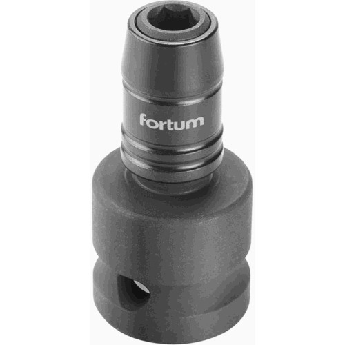 FORTUM rázový adaptér 1/2 "štvorhran na hroty 1/4", CrMoV 4790002 FORTUM rázový adaptér 1/2 "štvorhran na hroty 1/4", CrMoV 4790002