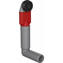 Franke Colorline skrytý prepad -matná čierna, okrúhly 112.0734.782
