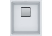 Franke Kubus 2 KNG 110-37, 410x460 mm, fragranitový drez, Biela ľad 125.0672.041