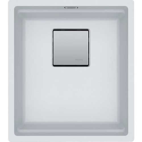 Franke Kubus 2 KNG 110-37, 410x460 mm, fragranitový drez, Biela ľad 125.0672.041