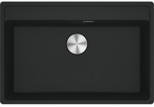 Franke Maris MRG 610-72 RTL, 760x510 mm, Fragranitový drez, Matná čierna 114.0738.548