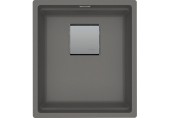 Franke Kubus 2 KNG 110-37, 410x460 mm, Fragranitový drez, Šedý kameň 125.0671.880