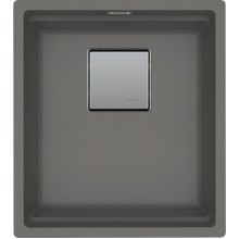 Franke Kubus 2 KNG 110-37, 410x460 mm, Fragranitový drez, Šedý kameň 125.0671.880